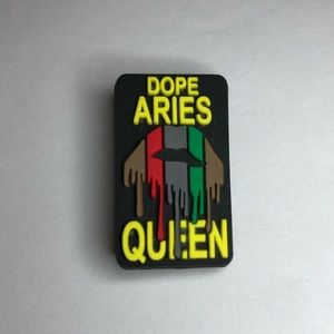 5/$10 Dope Aries Queen crocs charm/jibbitz